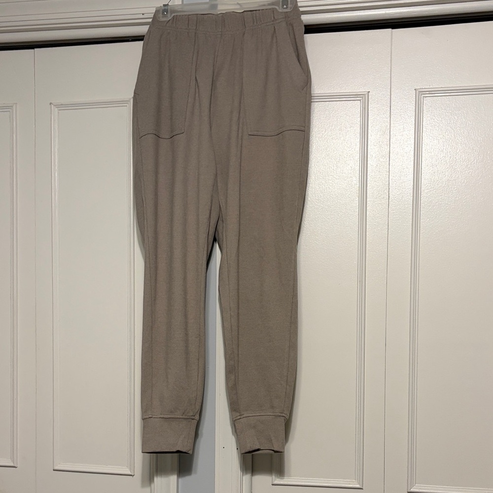 90 Degree By Reflex Men's Taupe Joggers